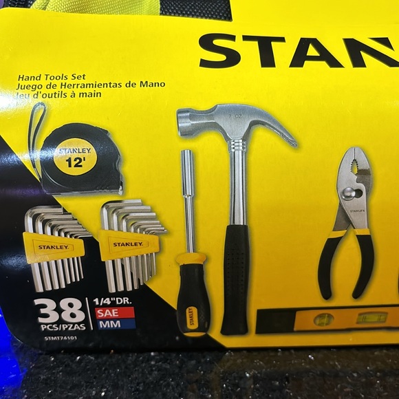 Stanley 38-Piece Household Tool Set with Soft Case NWT - Picture 3 of 10